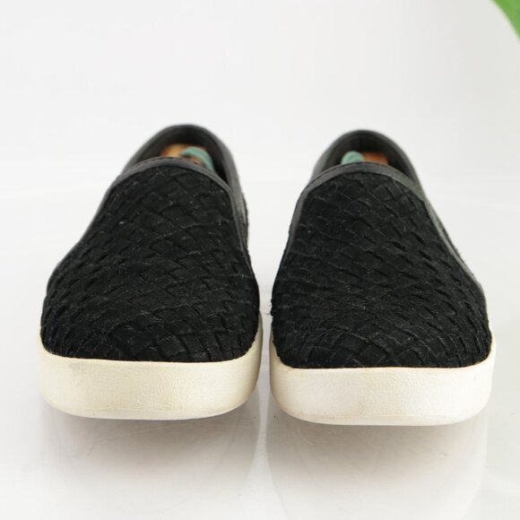 Cole Haan Womens Grandpro Slip On Shoes Size 9 Black Woven Suede Sporty Loafers - Picture 3 of 11